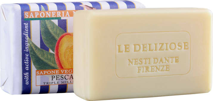 Nesti Dante Le Deliziose Pêssego - Sabonete em Barra 150g