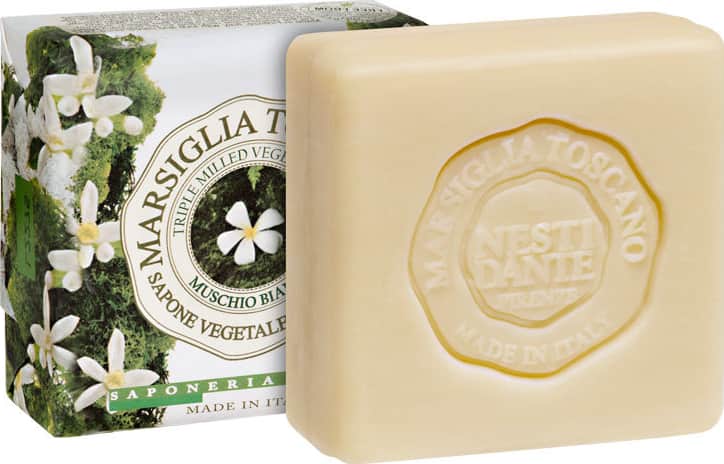 Nesti Dante Marsiglia Toscano Muschio Bianco - Sabonete em Barra 200g