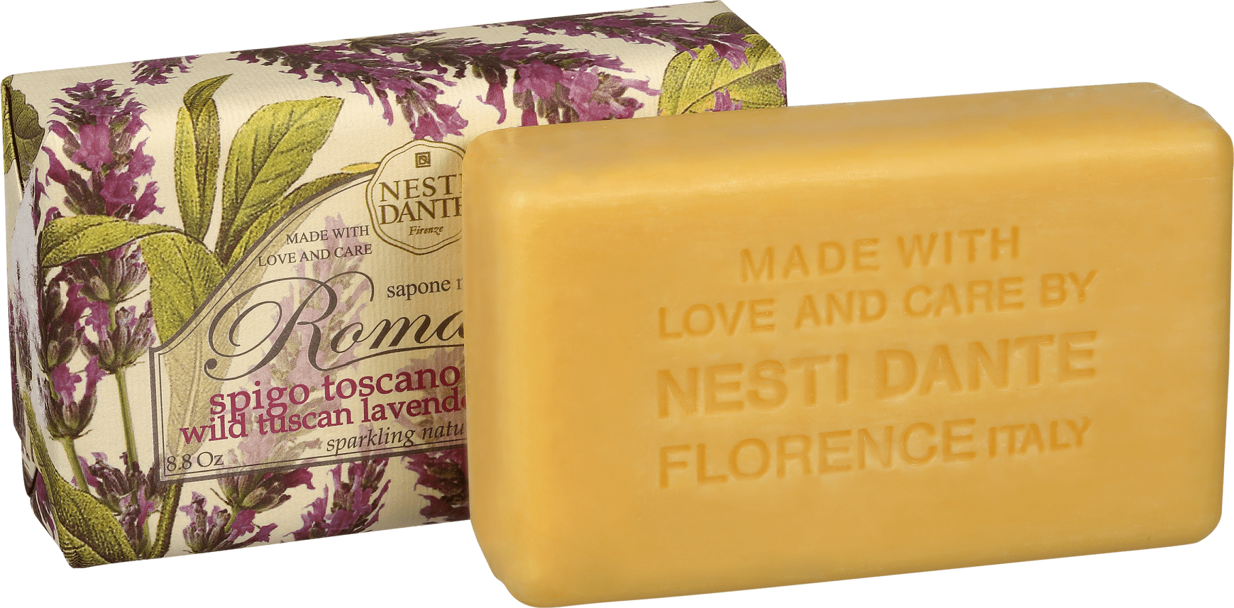 Nesti Dante Romantica Lavanda Toscana e Verbena - Sabonete em Barra 250g