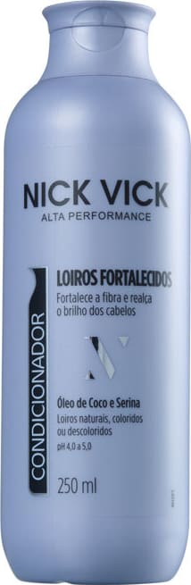Nick & Vick Alta Performance Loiros Fortalecidos - Condicionador 250ml