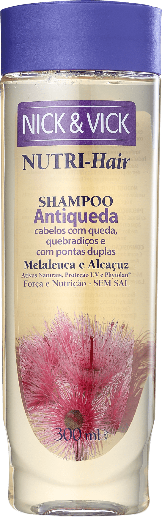 Nick & Vick NUTRI-Hair - Shampoo Antiqueda 300ml