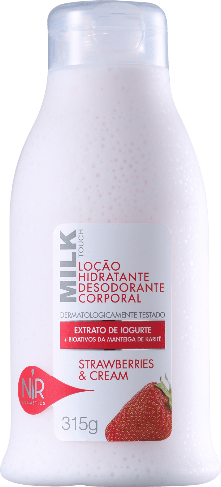 Nir Cosmetics Strawberries and Cream - Loção Hidratante Corporal 315g