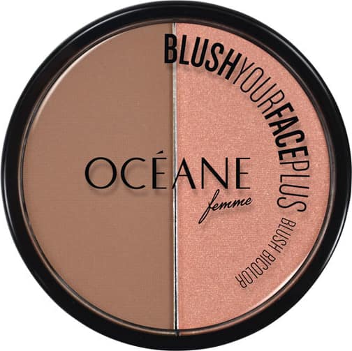 Océane Blush Your Face Brown Orange - Blush em Pó 9,3g