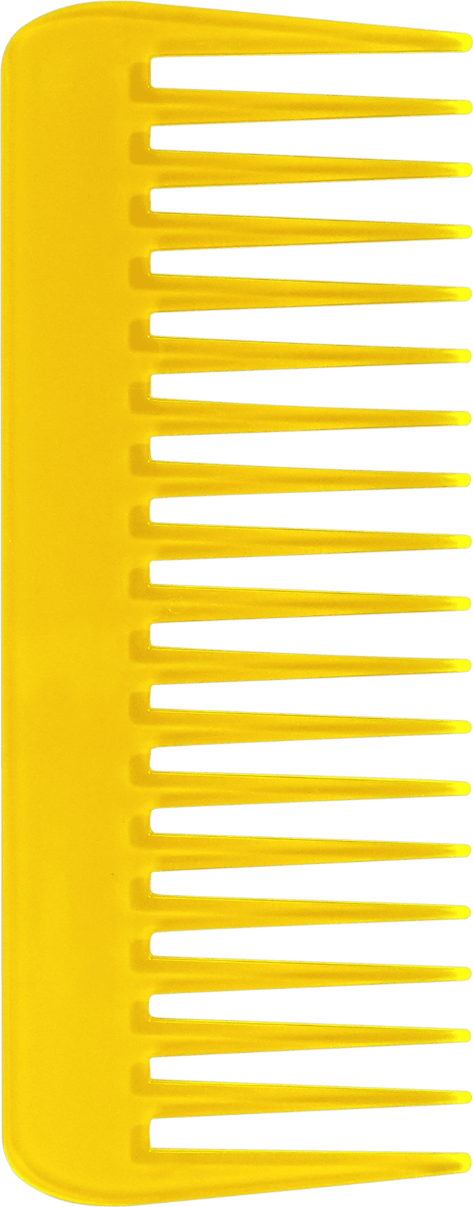 Color Comb Wide Amarelo - Pente