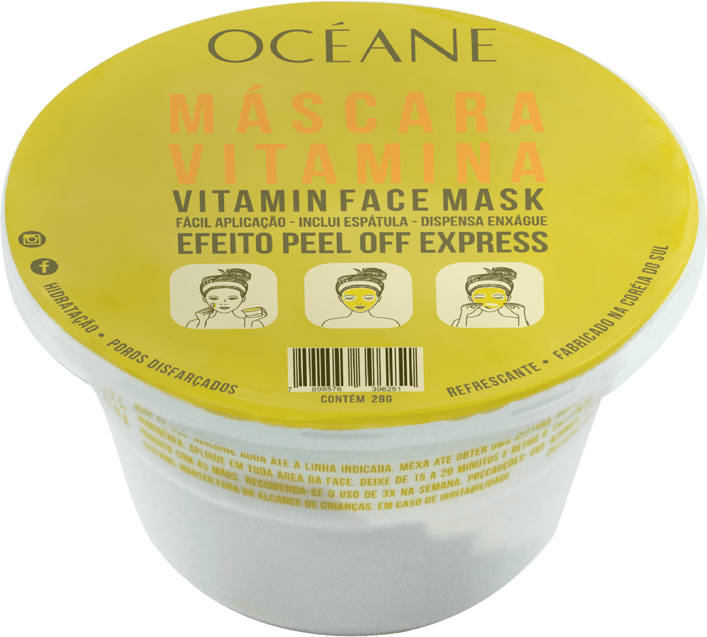 Vitamina - Máscara Facial