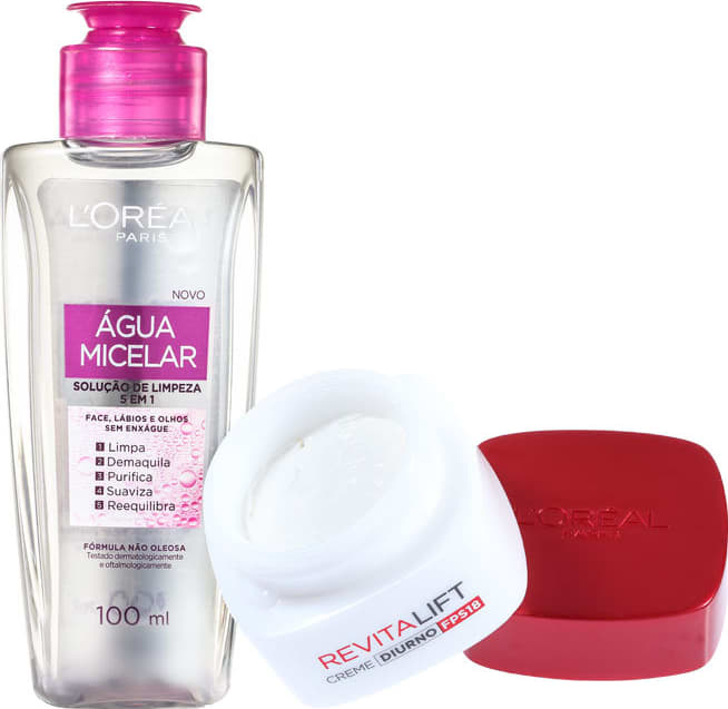 Kit L'Oréal Paris Rotina Firmadora Diurna 1 (2 Produtos)