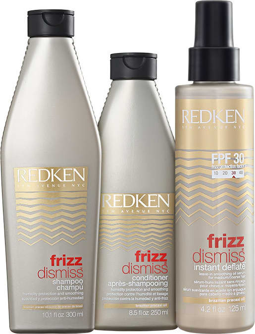 Kit Redken Frizz Dismiss Instant Deflate FPF30 (3 Produtos)
