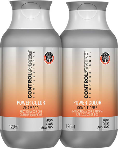 Kit Control System Power Color Duo Travel (2 Produtos)