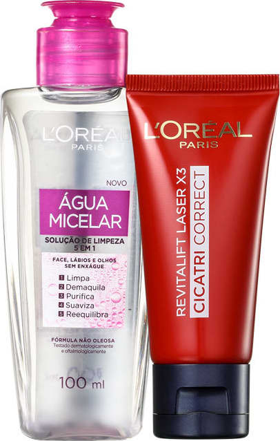 Kit L’Óreal Paris Anti-Idade Rugas 1 (2 Produtos)