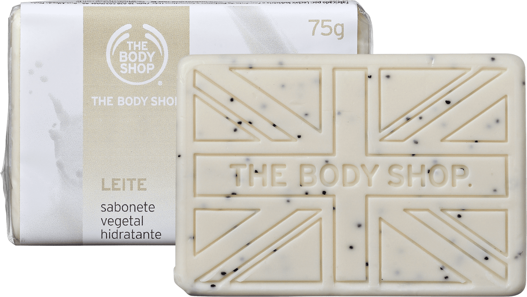 Kit The Body Shop Leite - Sabonetes em Barra 2x75g