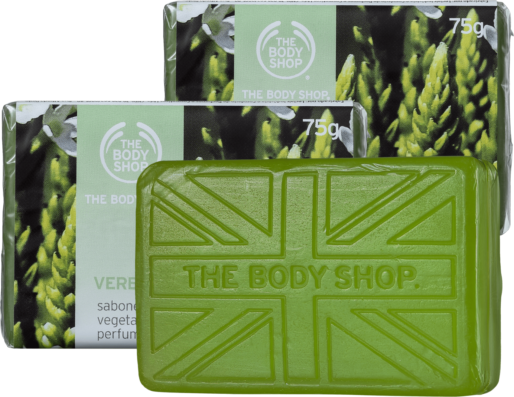 Kit The Body Shop Verbena - Sabonetes em Barra 3x75g