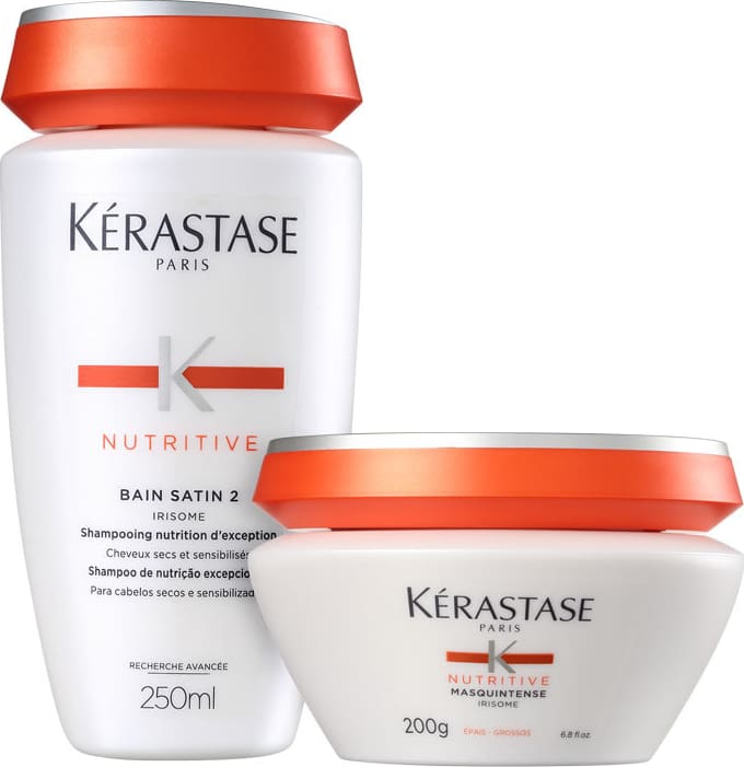 Kit Kérastase Nutritive Satin Masquintense Cabelos Grossos (2 Produtos)