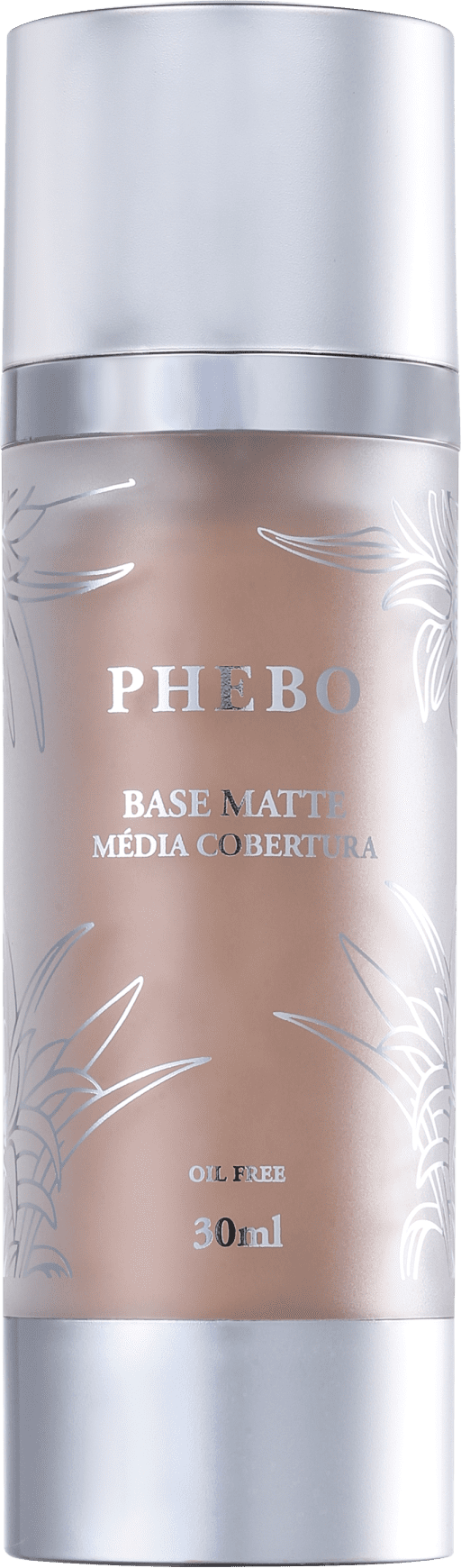Phebo Matte Média Cobertura Amêndoa - Base Líquida 30ml