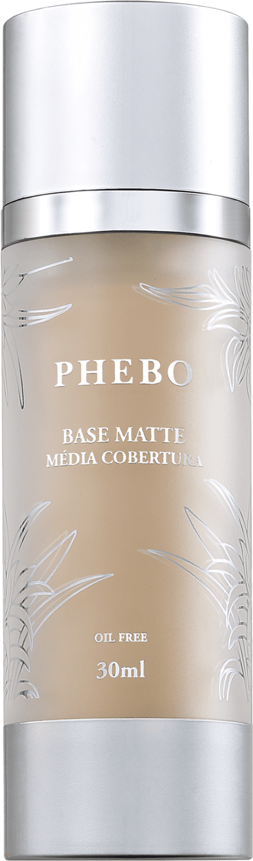Phebo Matte Média Cobertura Pêssego - Base Líquida 30ml