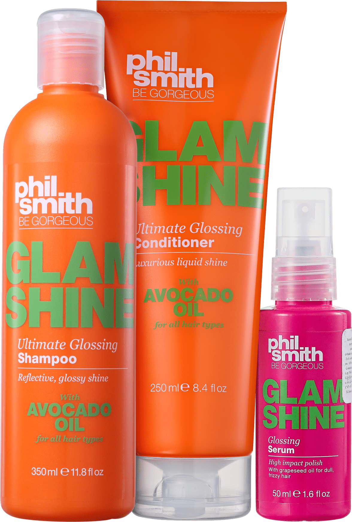 Kit Phil Smith Glam Shine (3 Produtos)