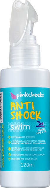 Pink Cheeks Anti Shock Swim - Spray Leave-in 120ml