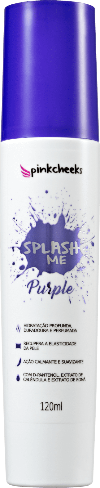 Pink Cheeks Splash Me Purple - Spray Hidratante Corporal 120ml