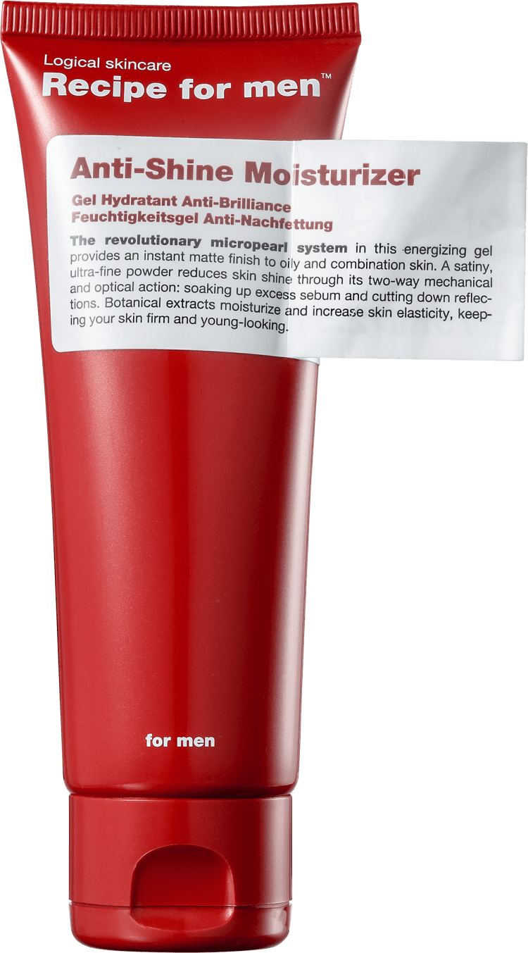 Recipe for Men Anti-Shine - Hidratante Facial 75ml