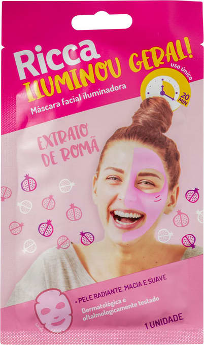 Ricca Iluminou Geral! - Máscara Iluminadora (1 unidade)