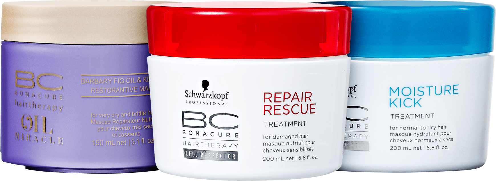 Kit Schwarzkopf Professional Cronograma Capilar Cabelo Renovado (3 Produtos)