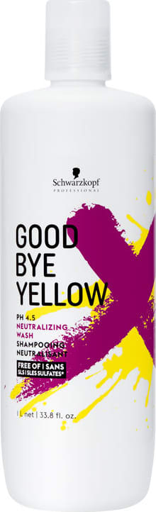 Schwarzkopf Professional Goodbye Yellow - Shampoo Matizador 1000ml