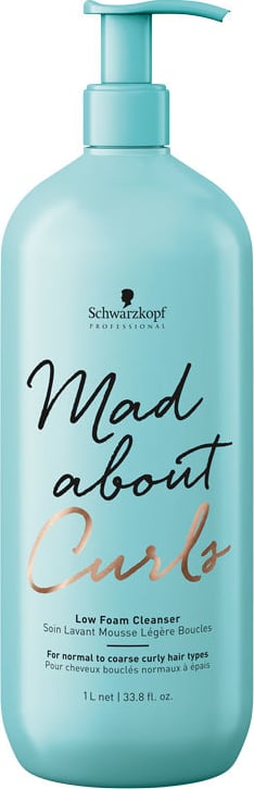 Schwarzkopf Professional Mad About Curls Low Foam Cleanser - Shampoo Co-Wash 1000ml
