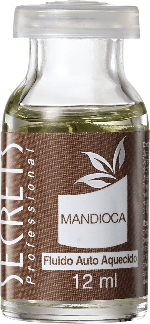 Secrets Professional Fluido Auto Aquecido Mandioca - Ampola de Nutrição 12ml