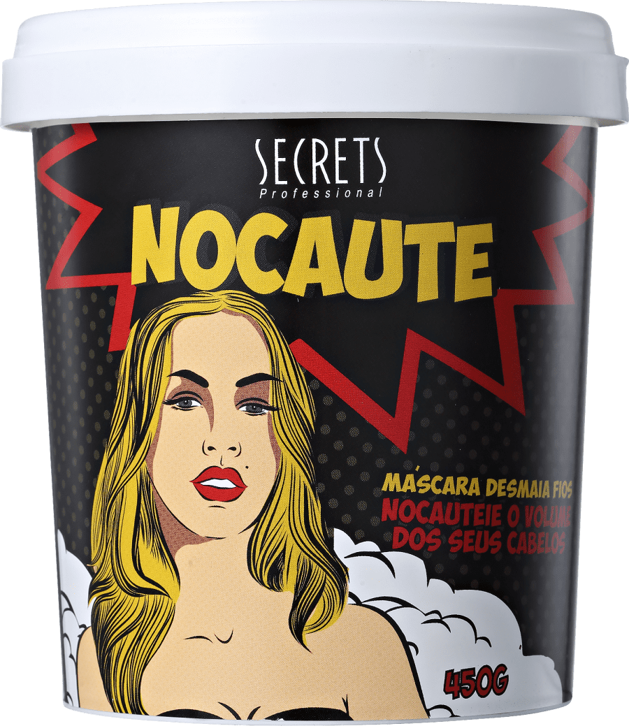 Secrets Professional Nocaute Desmaia Fios - Máscara Capilar 450g