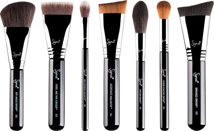 Kit de Pincéis Sigma Beauty Highlight and Contour (7 Produtos)