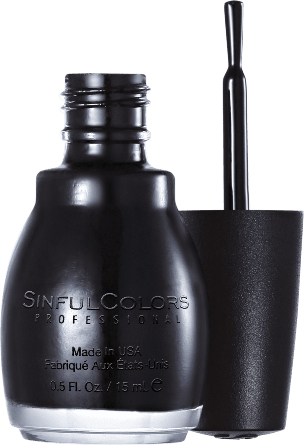 SinfulColors Professional Black on Black 103 - Esmalte Cremoso 15ml