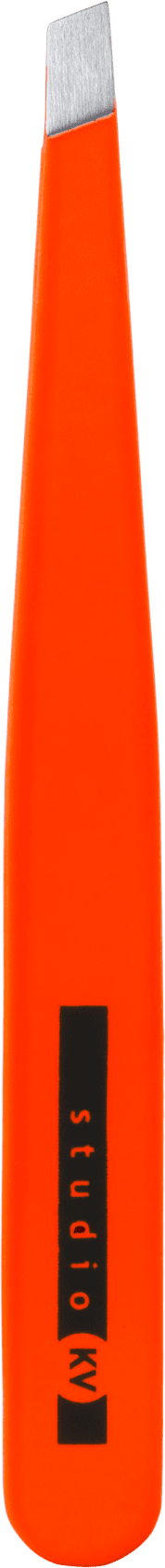 Studio KV TW-171-5 Laranja - Pinça Chanfrada