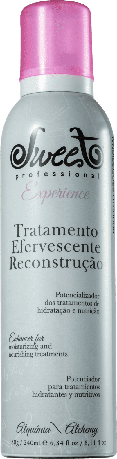 Sweet Hair Experience Efervescente Reconstrução - Tratamento Capilar 240ml