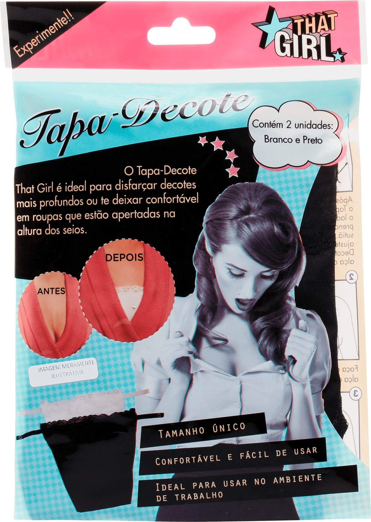 That Girl - Tapa-Decote (2 unidades)