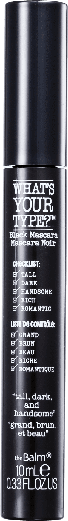 the Balm What's Your Type? Tall, Dark and Handsome - Máscara para Cílios 10ml