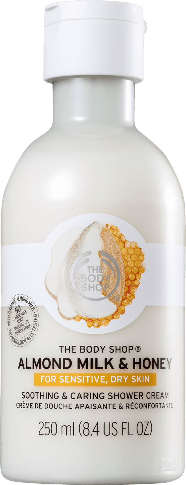 The Body Shop Almond Milk & Honey Shower Cream - Sabonete Líquido 250ml