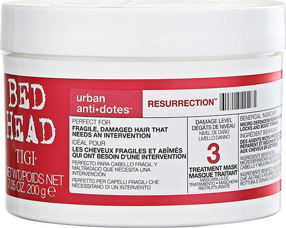 TIGI Bed Head Urban Anti+Dotes 3 Resurrection - Máscara Capilar 200g