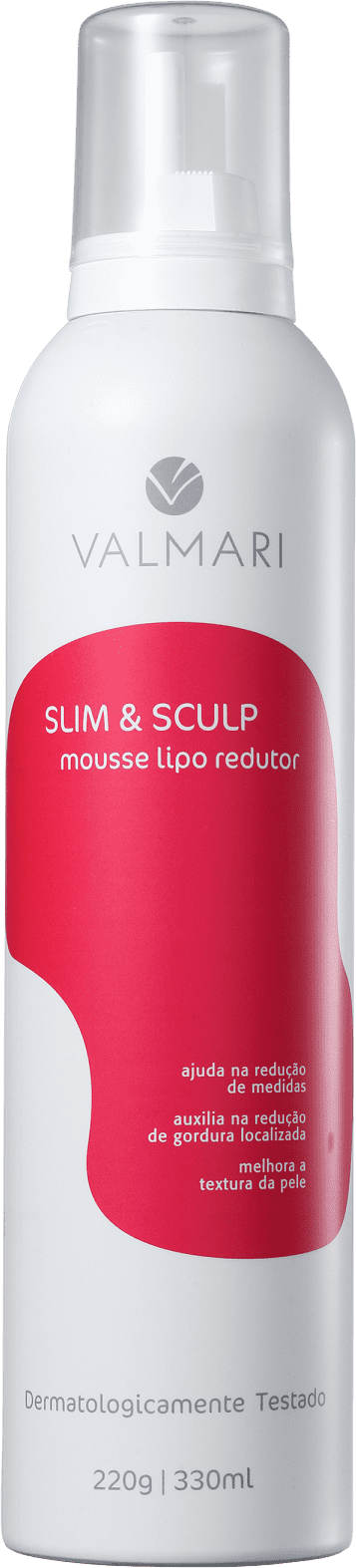Valmari Slim & Sculp - Mousse Redutor de Medidas 220g