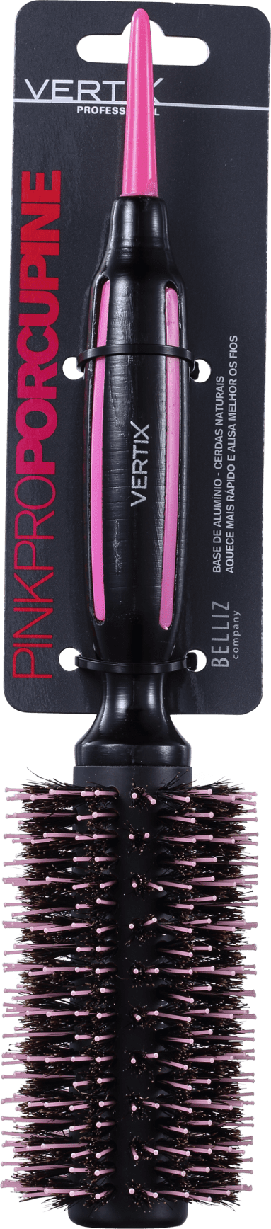 Vertix Pink Pro Porcupine 33 - Escova Térmica