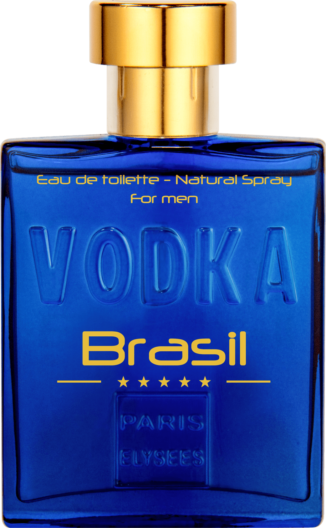 Vodka Brasil Blue Paris Elysees Eau de Toilette - Perfume Masculino 100ml