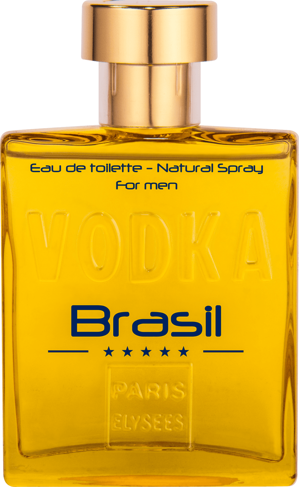 Vodka Brasil Yellow Paris Elysees Eau de Toilette - Perfume Masculino 100ml