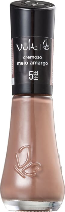 Vult 5Free 012 Meio Amargo - Esmalte Cremoso 8ml