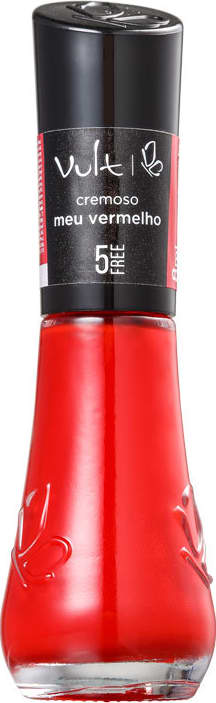 Vult 5Free 06 Meu Vermelho - Esmalte Cremoso 8ml