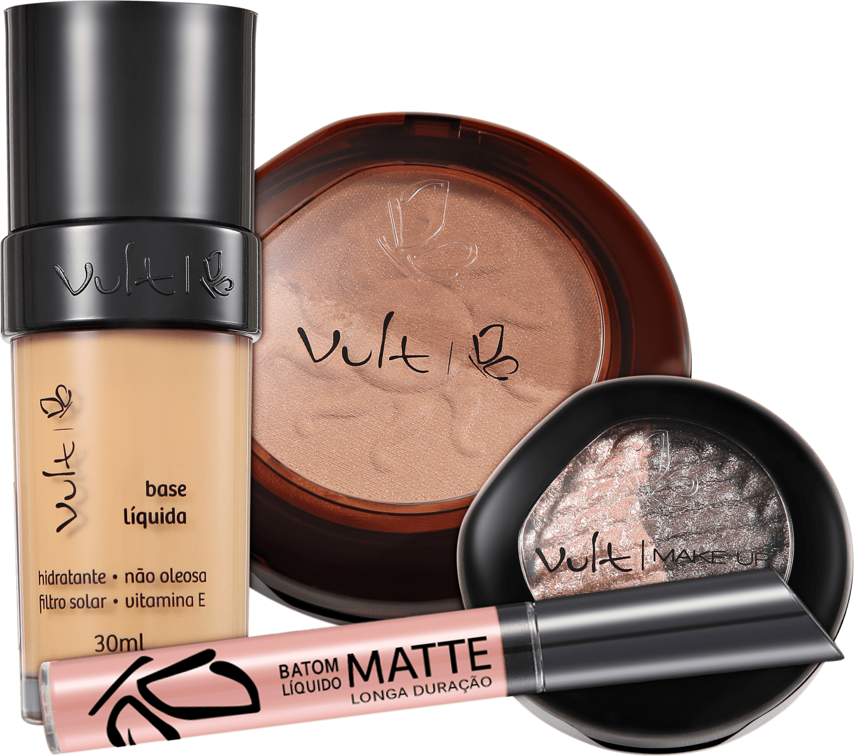 Vult Make Up Baked Soleil 02 Kit (4 Produtos)