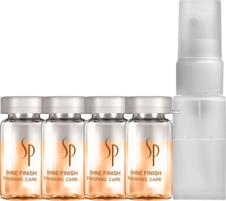 SP System Professional Shine Define Shine Finish - Ampola de Tratamento 4x8ml