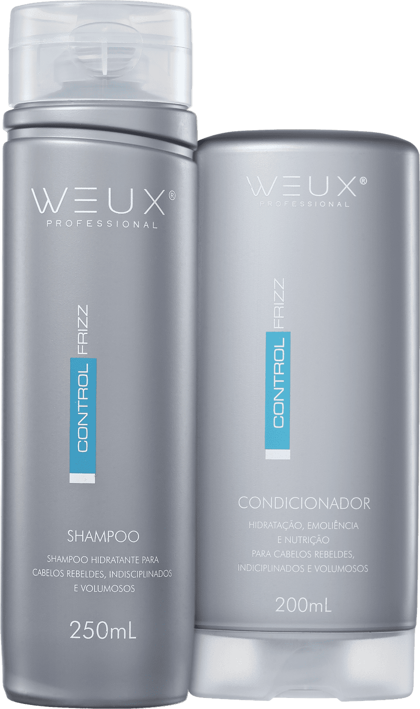 Kit WEUX Professional Control Frizz Duo (2 Produtos)
