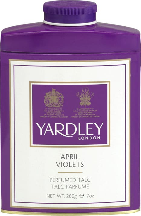 Yardley April Violets Perfumed Talc - Talco Perfumado 200g