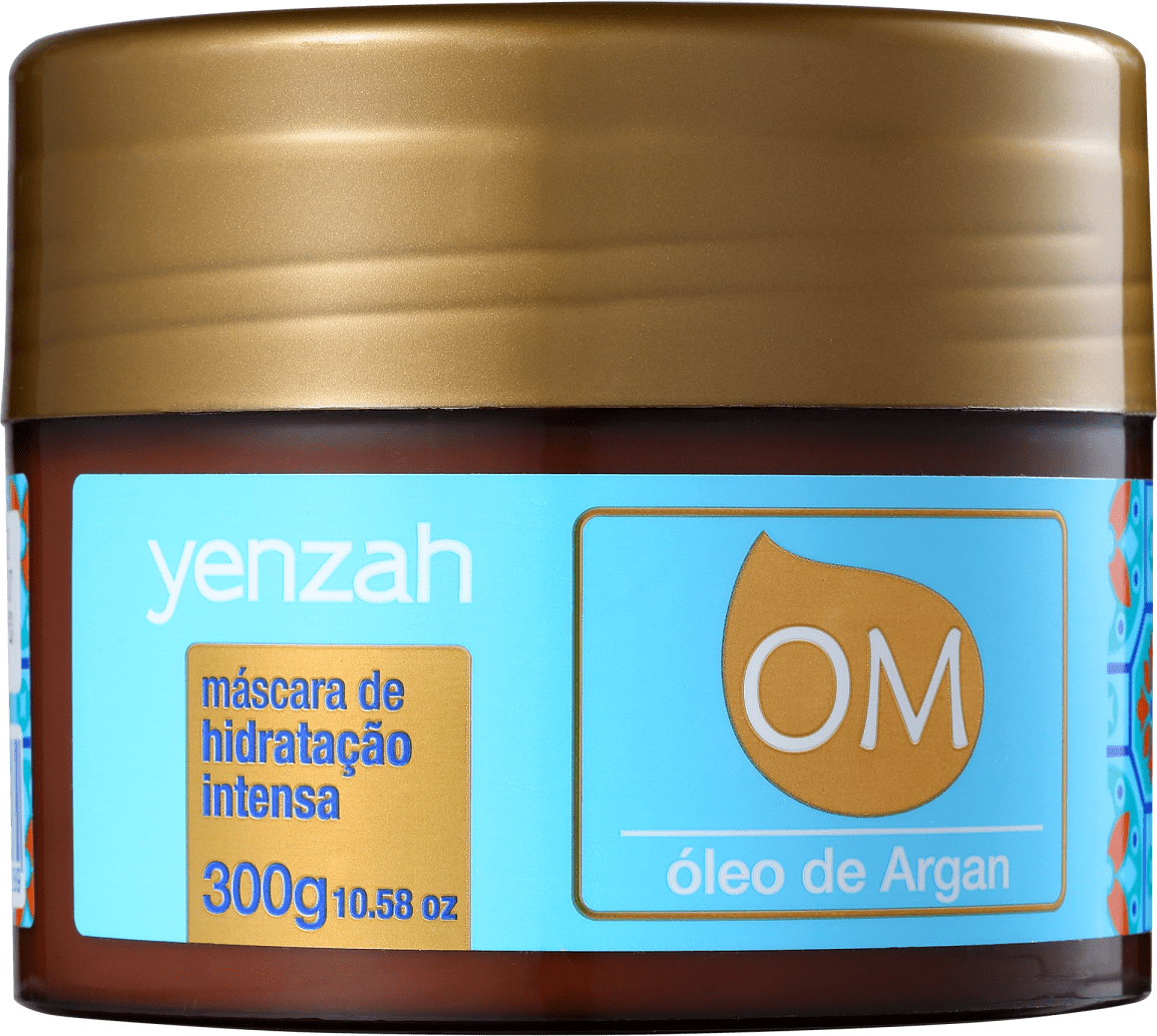 Yenzah OM Óleo de Marrocos Argan - Máscara de Hidratação 300g