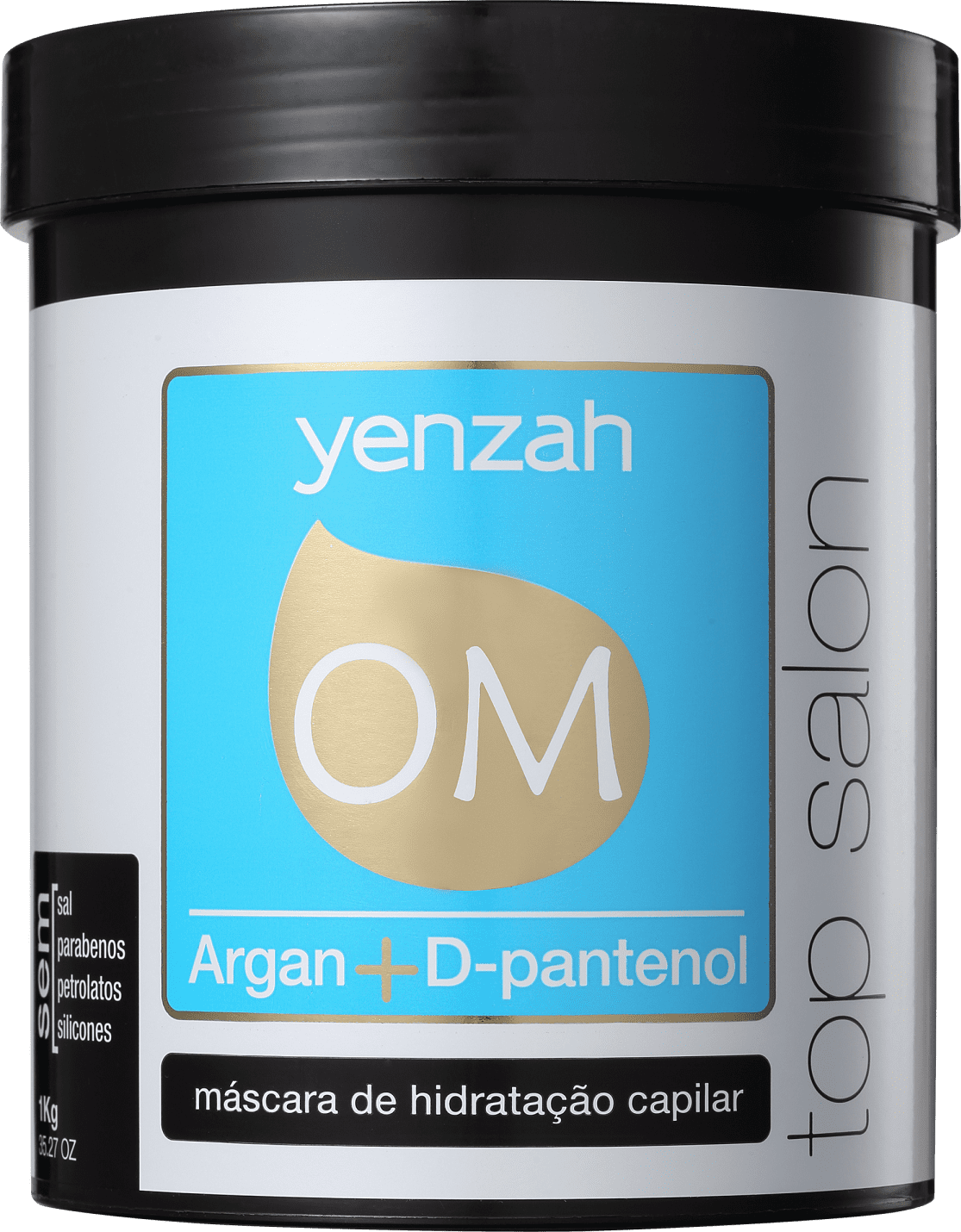 Yenzah OM Top Salon - Máscara de Hidratação 1000g