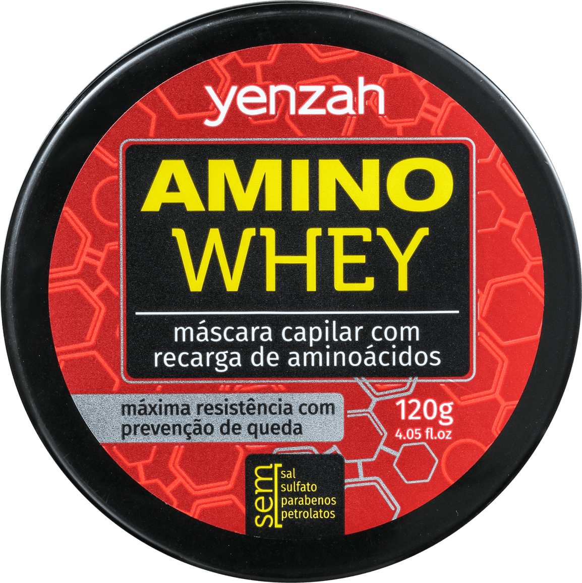 Yenzah Power Whey Amino Whey - Máscara Capilar 120g