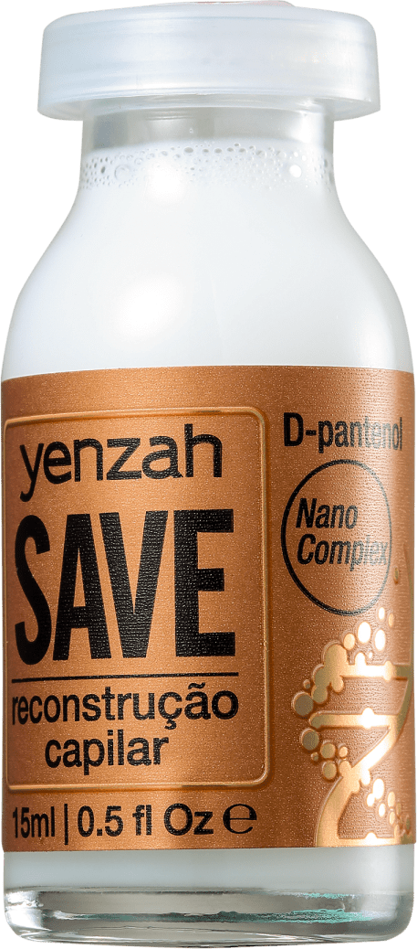 Yenzah Save - Ampola de Reconstrução 15ml